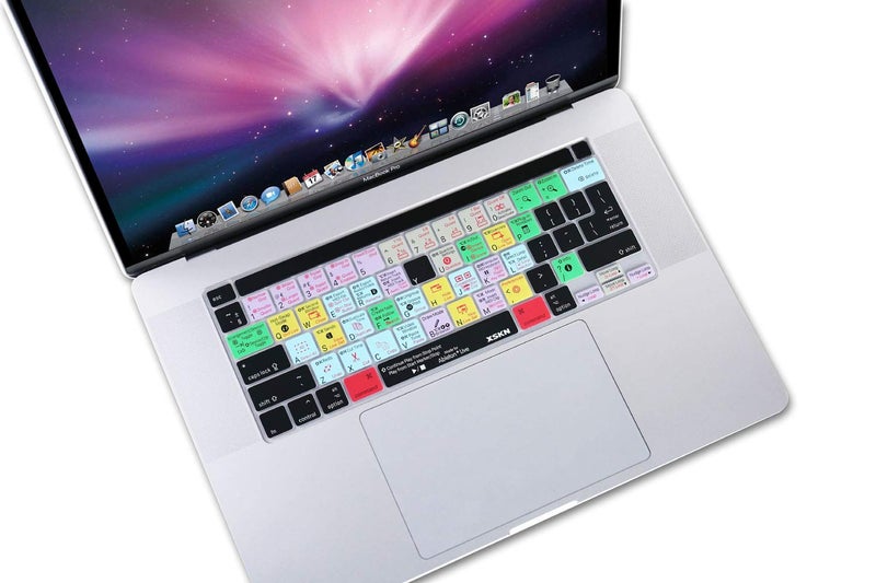 XSKN Ableton Live English Silicone Shortcuts Keyboard Cover Skin for Touch Bar Models 2019 MacBook Pro 16 inch A2141 2020 MacBook Pro 13.3 inch A2251 A2289 A2338 M1 Keyboard US&EU Version - Image 4